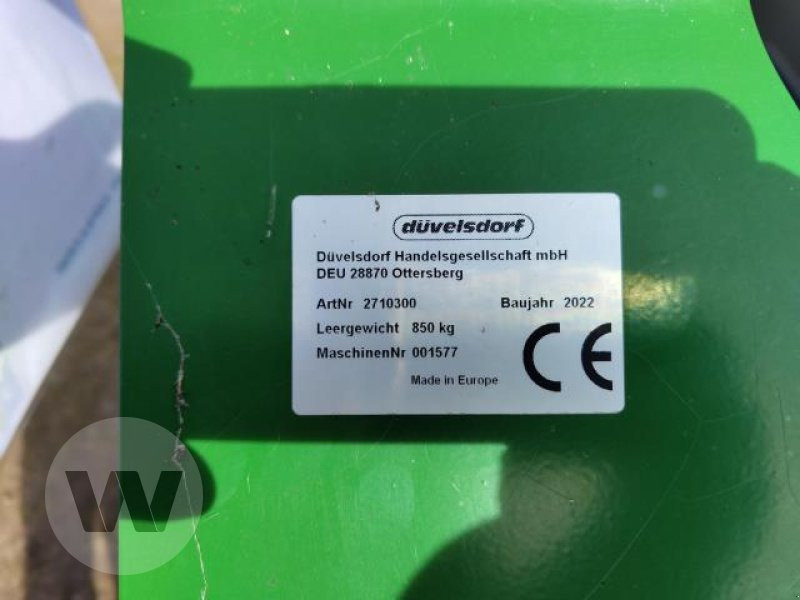 Düvelsdorf Frontpacker 3,0 m - Rolo agricola: foto 5 Düvelsdorf Frontpacker 3,0 m - Rolo agricola: foto 5