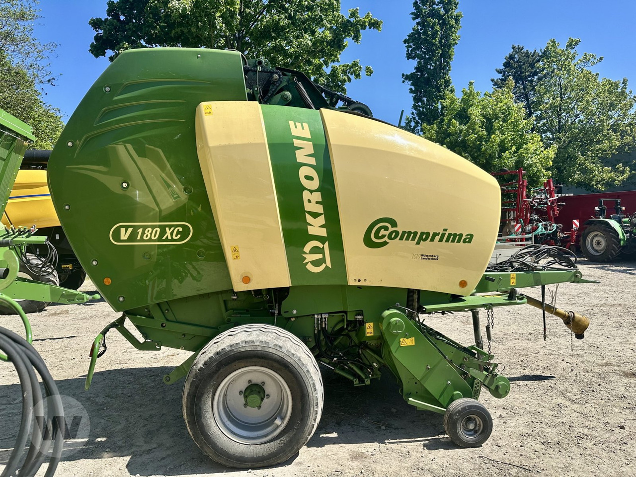 Krone Comprima V 180 XC - Enfardadeira de fardos redondos: foto 1 Krone Comprima V 180 XC - Enfardadeira de fardos redondos: foto 1