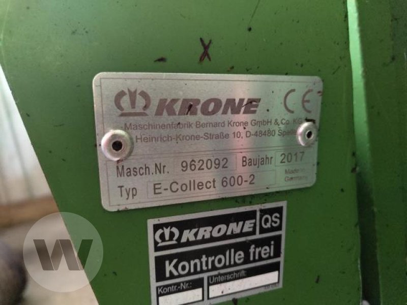 Krone Easy Collect 600 - Plataforma para colher milho: foto 3 Krone Easy Collect 600 - Plataforma para colher milho: foto 3