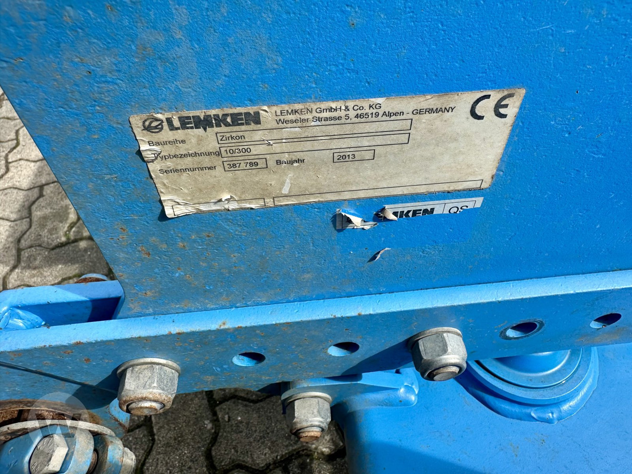 Lemken Zirkon 10/300 - Grade rotativa: foto 1 Lemken Zirkon 10/300 - Grade rotativa: foto 1