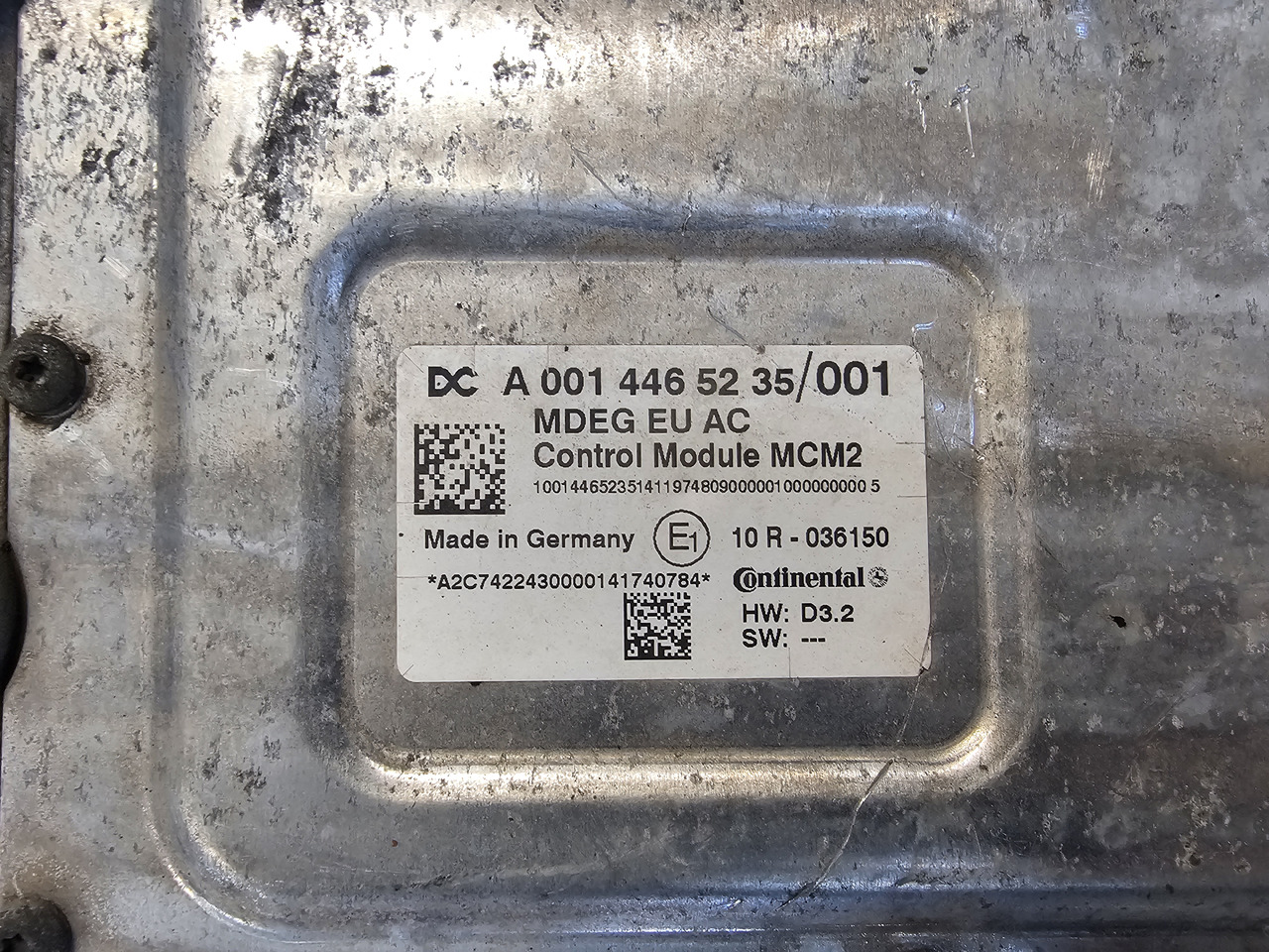 MERCEDES-BENZ ATEGO EURO 6 / OM936 / ENGINE ECU / A0014465235 - Centralina electrónica: foto 4 MERCEDES-BENZ ATEGO EURO 6 / OM936 / ENGINE ECU / A0014465235 - Centralina electrónica: foto 4