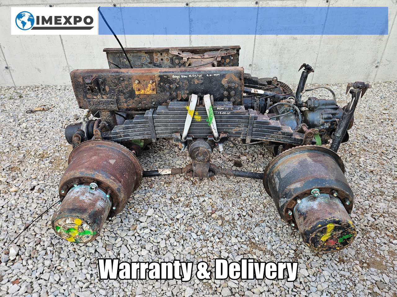 SCANIA COMPLETE REAR AXLES SET / RBP835 / RATIO= 5,14 / 6x4 6x6 8x4 8x6 - Eixo traseiro: foto 1 SCANIA COMPLETE REAR AXLES SET / RBP835 / RATIO= 5,14 / 6x4 6x6 8x4 8x6 - Eixo traseiro: foto 1