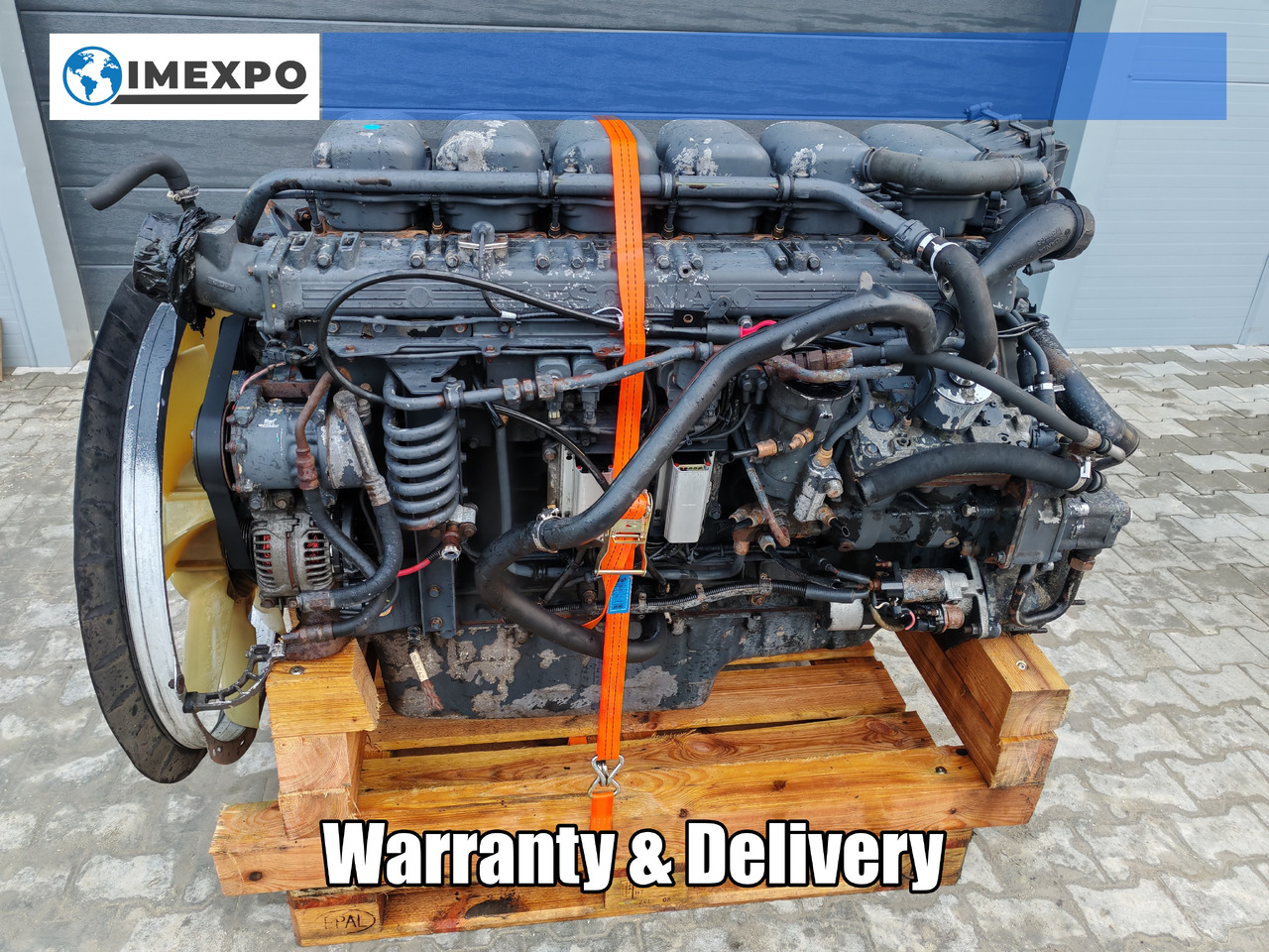 SCANIA P,R,G / DC1215 EURO 5 / COMPLETE ENGINE - Motor: foto 1 SCANIA P,R,G / DC1215 EURO 5 / COMPLETE ENGINE - Motor: foto 1