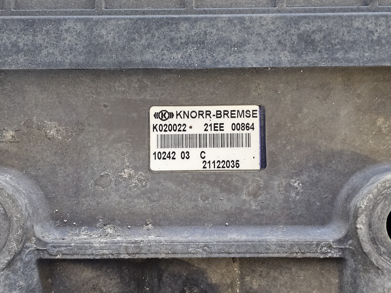 VOLVO FH FM / REAR EBS VALVE / K020022 / 21122035 - Válvula de freio: foto 3 VOLVO FH FM / REAR EBS VALVE / K020022 / 21122035 - Válvula de freio: foto 3