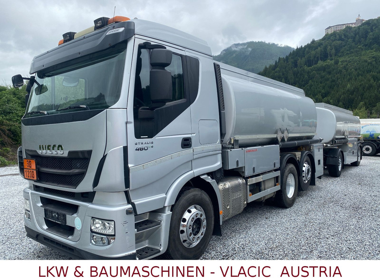 Iveco Stralis 460 Benz/Diesel Schwarzmüller-Kompletzug - Caminhão tanque: foto 1 Iveco Stralis 460 Benz/Diesel Schwarzmüller-Kompletzug - Caminhão tanque: foto 1