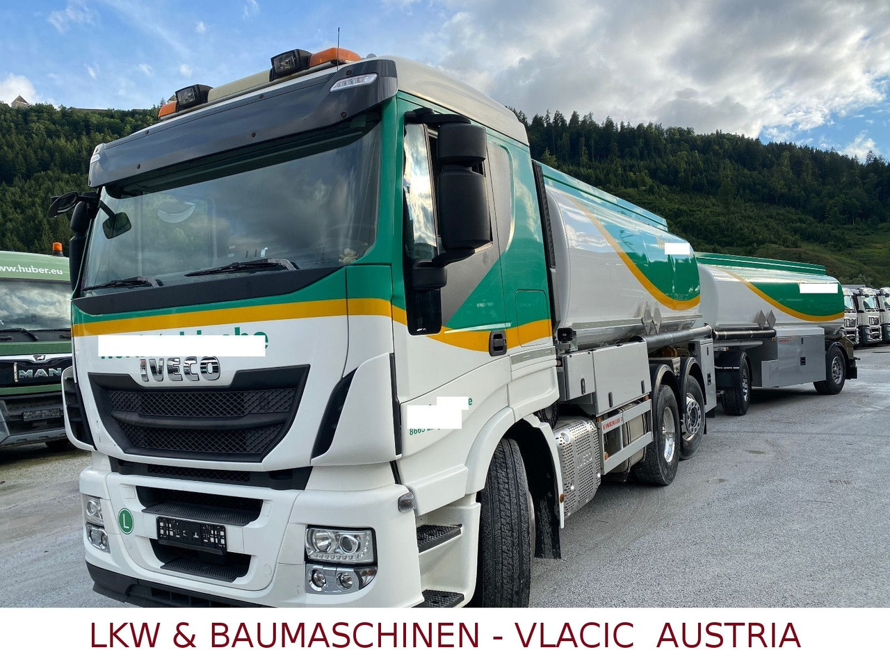 Iveco Stralis 460 Benz/Diesel Schwarzmüller-Kompletzug - Caminhão tanque: foto 1 Iveco Stralis 460 Benz/Diesel Schwarzmüller-Kompletzug - Caminhão tanque: foto 1