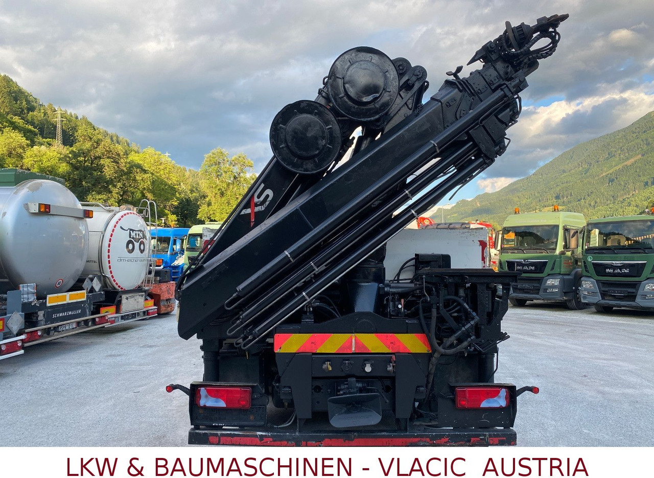 MAN 26.440 mit Kran HIAB 166 5XHydraulikauschub - Camião de caixa aberta/ Plataforma, Camião grua: foto 4 MAN 26.440 mit Kran HIAB 166 5XHydraulikauschub - Camião de caixa aberta/ Plataforma, Camião grua: foto 4