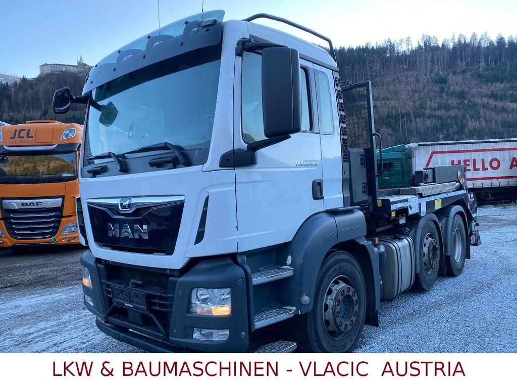 MAN TGS 26.420 6x2 Lift/Lenk vorlaufachsen - Camião multibenne: foto 1 MAN TGS 26.420 6x2 Lift/Lenk vorlaufachsen - Camião multibenne: foto 1
