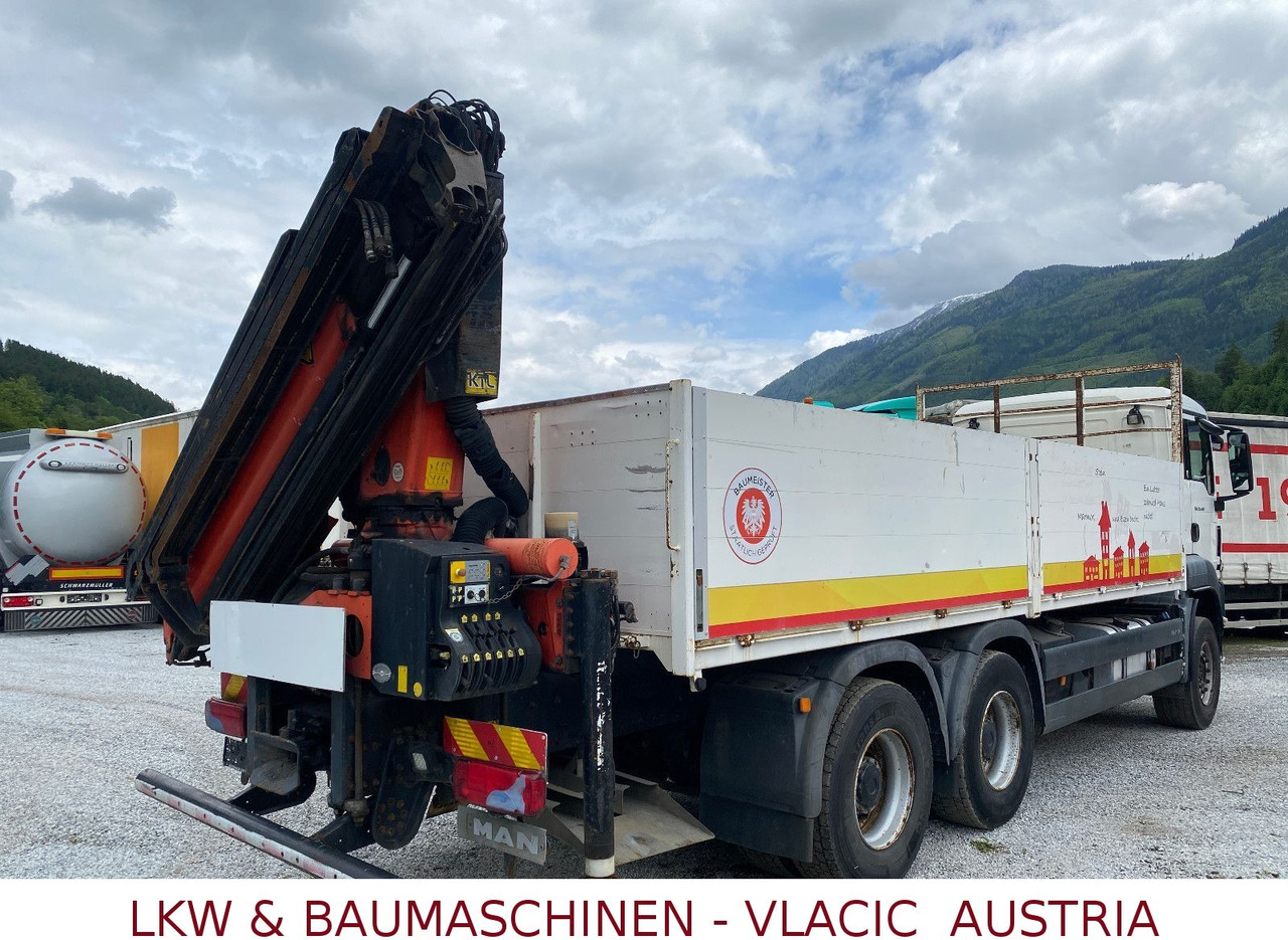 MAN TGS 33.440 6x4 Blatt/Blatt Mit Palfinger PK16500 - Camião de caixa aberta/ Plataforma, Camião grua: foto 3 MAN TGS 33.440 6x4 Blatt/Blatt Mit Palfinger PK16500 - Camião de caixa aberta/ Plataforma, Camião grua: foto 3