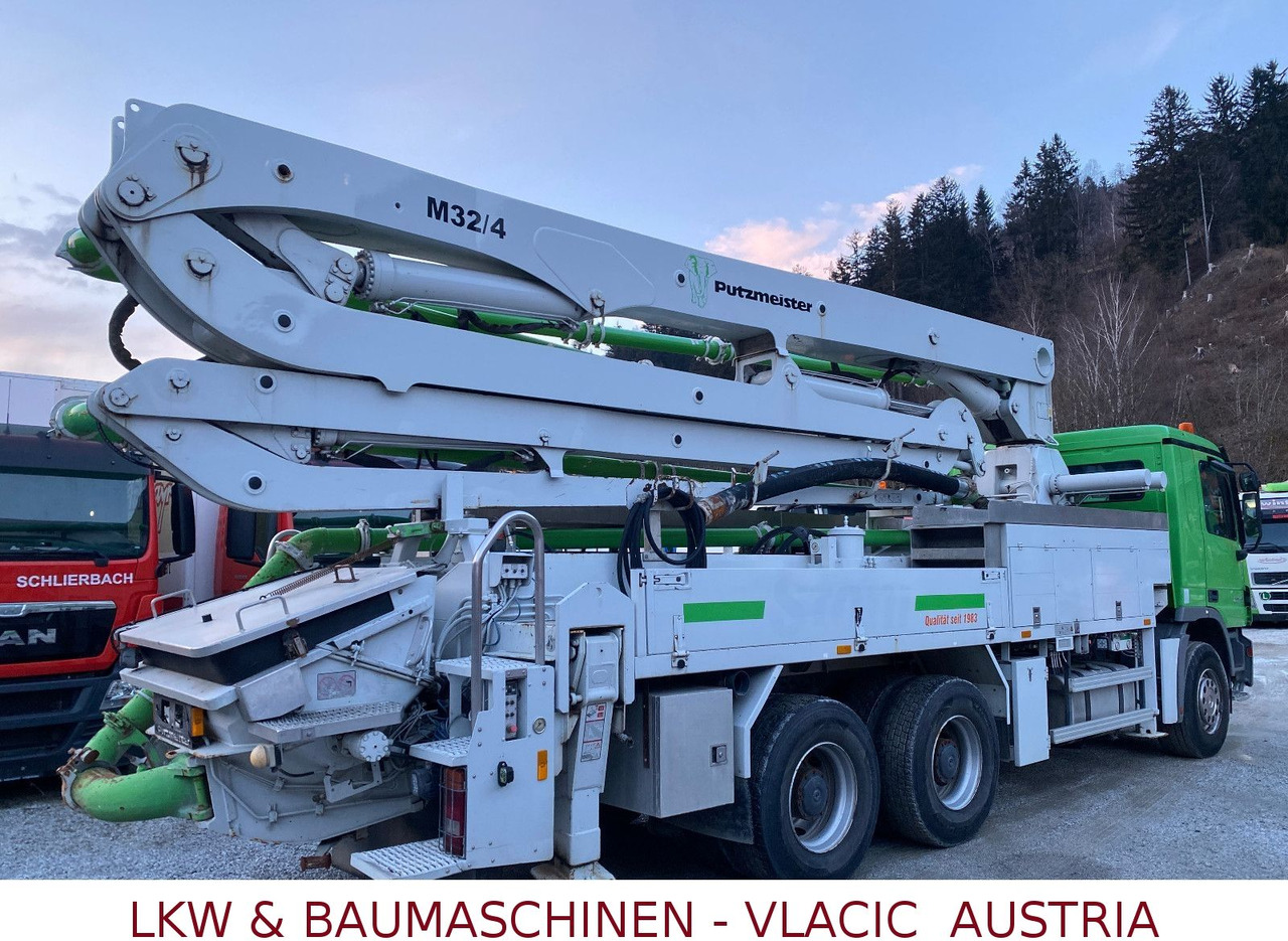 Mercedes-Benz 2641 Putzmeister 32/4 - Autobomba de betão: foto 4 Mercedes-Benz 2641 Putzmeister 32/4 - Autobomba de betão: foto 4