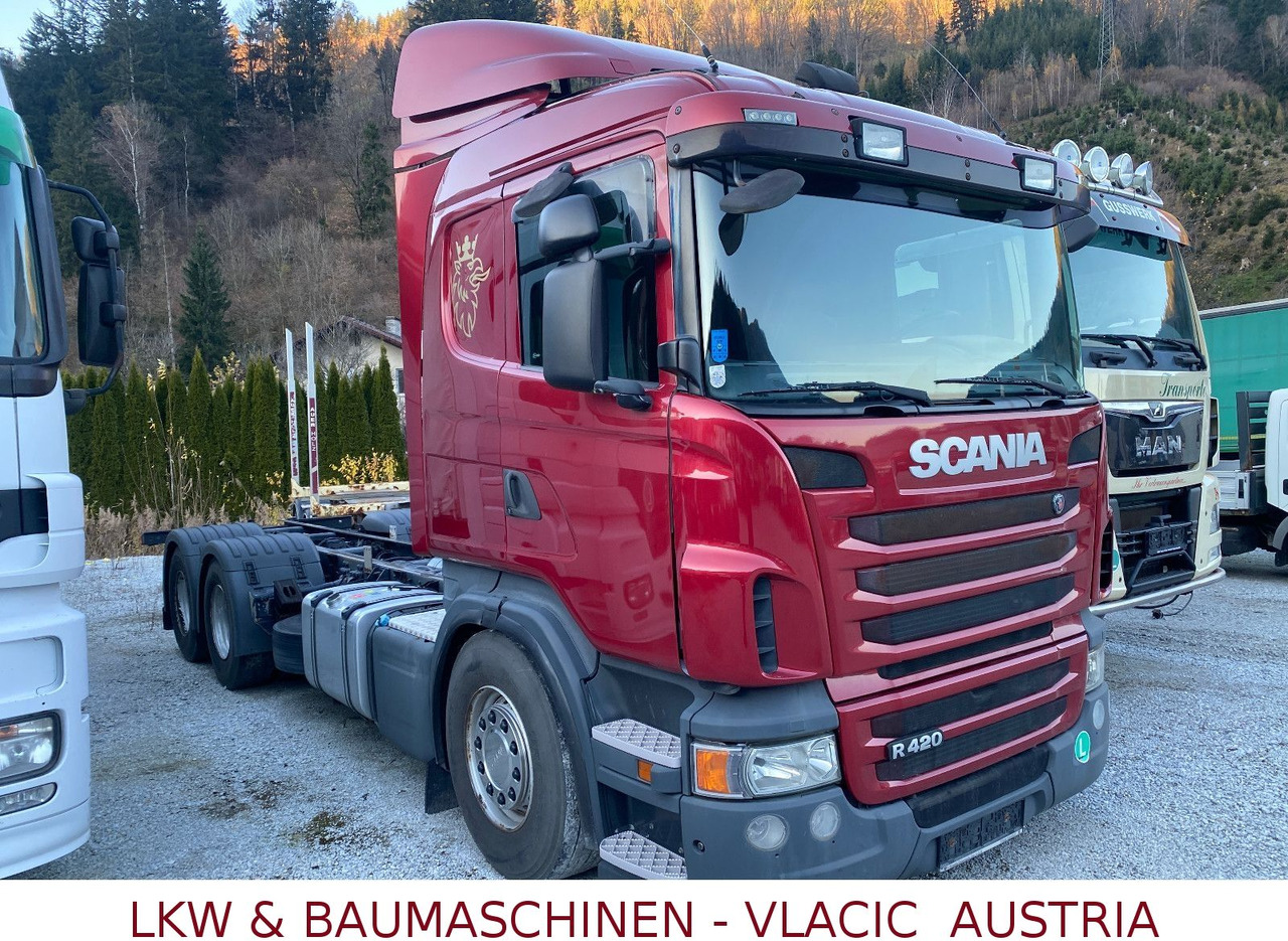 Scania R420 Fahrgestell - Camião chassi: foto 1 Scania R420 Fahrgestell - Camião chassi: foto 1