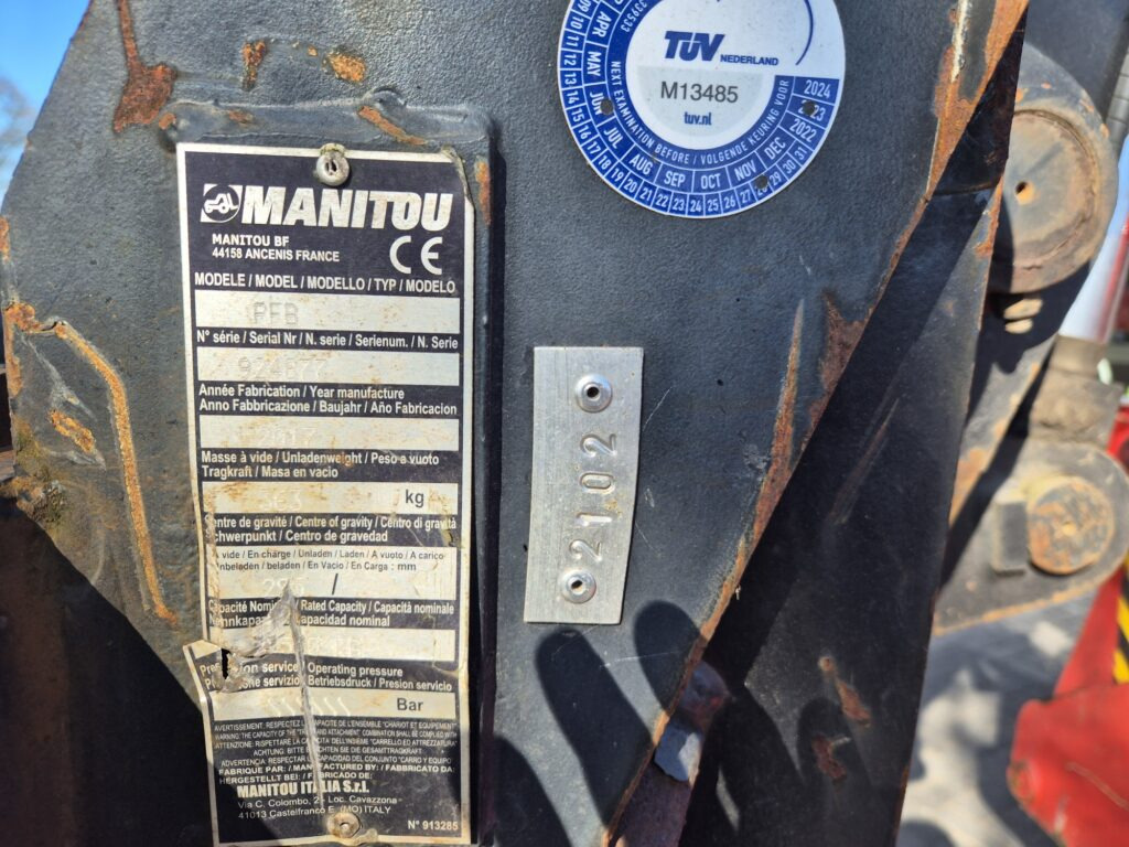 Empilhador telescópico MANITOU MRT 1840 easy: foto 14