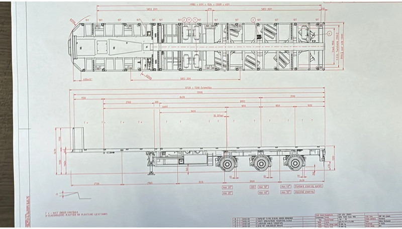 Broshuis 3 AOU 48 | FULL STEERING | RADIOGRAPH | EXTENDABLE 7200 MM - Semi-reboque plataforma/ Caixa aberta: foto 2 Broshuis 3 AOU 48 | FULL STEERING | RADIOGRAPH | EXTENDABLE 7200 MM - Semi-reboque plataforma/ Caixa aberta: foto 2