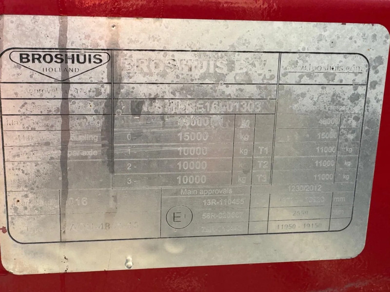 Broshuis 3 AOU 48 | FULL STEERING | RADIOGRAPH | EXTENDABLE 7200 MM - Semi-reboque plataforma/ Caixa aberta: foto 4 Broshuis 3 AOU 48 | FULL STEERING | RADIOGRAPH | EXTENDABLE 7200 MM - Semi-reboque plataforma/ Caixa aberta: foto 4