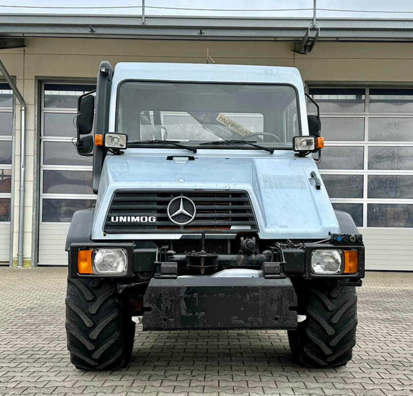 Unimog 130 - U130 418 74426 mit Kran und Winde Mer - Camião basculante: foto 2 Unimog 130 - U130 418 74426 mit Kran und Winde Mer - Camião basculante: foto 2