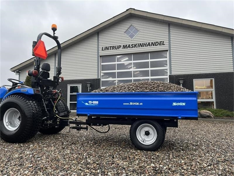 - - - Solis TS1500 tipvogn med bagtip, aftagelige - Reboque basculante agrícola: foto 1 - - - Solis TS1500 tipvogn med bagtip, aftagelige - Reboque basculante agrícola: foto 1