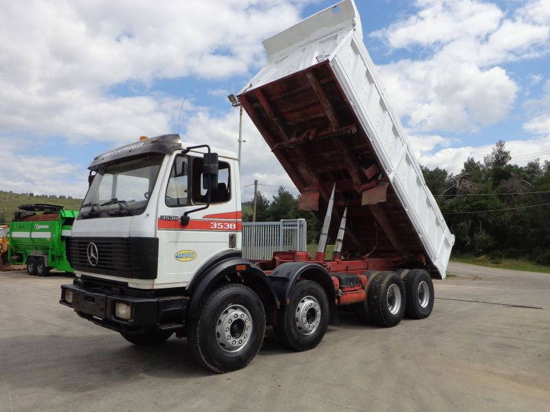 Mercedes-Benz SK 3538 Mercedes Benz 3538K8X4 Meiller Kipper-Sold - Camião basculante: foto 3 Mercedes-Benz SK 3538 Mercedes Benz 3538K8X4 Meiller Kipper-Sold - Camião basculante: foto 3