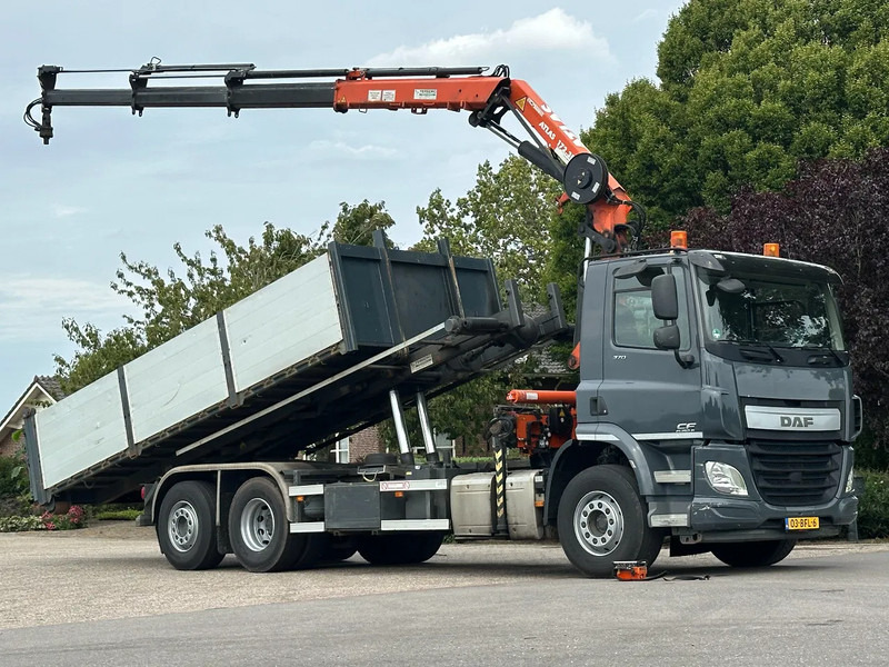 DAF CF 370 EURO6!!6x2!KRAAN/KRAN/KABEL/ABROLLKIPPER!!2014!! - Camião com sistema de cabo, Camião grua: foto 3 DAF CF 370 EURO6!!6x2!KRAAN/KRAN/KABEL/ABROLLKIPPER!!2014!! - Camião com sistema de cabo, Camião grua: foto 3