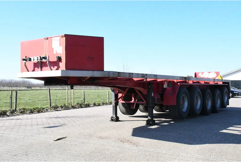 LUECK SPR75/5  5 achse BALLAST TRAILER 3x STEERAXLE!! - Semi-reboque plataforma/ Caixa aberta: foto 2 LUECK SPR75/5  5 achse BALLAST TRAILER 3x STEERAXLE!! - Semi-reboque plataforma/ Caixa aberta: foto 2