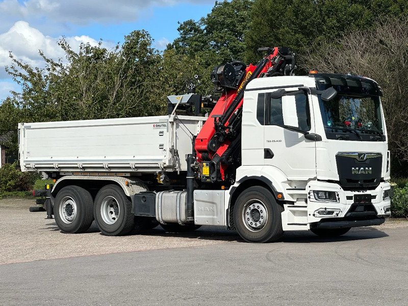 MAN TGS 26.430 2022!EURO6!! 6x2!! PALFINGER 23tm+JIB+LIER/WINCH!!DREISEITEN KIPPER/BORDMATIC!!9tkm - Camião basculante, Camião grua: foto 4 MAN TGS 26.430 2022!EURO6!! 6x2!! PALFINGER 23tm+JIB+LIER/WINCH!!DREISEITEN KIPPER/BORDMATIC!!9tkm - Camião basculante, Camião grua: foto 4