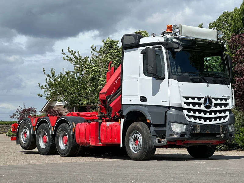 Mercedes-Benz Arocs 3251 8x4 TRIPLE!!26TM KRAAN/HAAK!!EURO6!!TOP! - Camião polibenne, Camião grua: foto 3 Mercedes-Benz Arocs 3251 8x4 TRIPLE!!26TM KRAAN/HAAK!!EURO6!!TOP! - Camião polibenne, Camião grua: foto 3