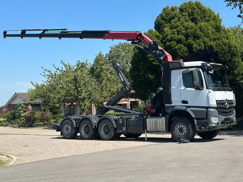 Mercedes-Benz Arocs 3251 8x4 TRIPLE!!28TM KRAAN/HAAK!!EURO6!!TOP! ZERO EMISSIE 2030!! - Camião polibenne, Camião grua: foto 3 Mercedes-Benz Arocs 3251 8x4 TRIPLE!!28TM KRAAN/HAAK!!EURO6!!TOP! ZERO EMISSIE 2030!! - Camião polibenne, Camião grua: foto 3