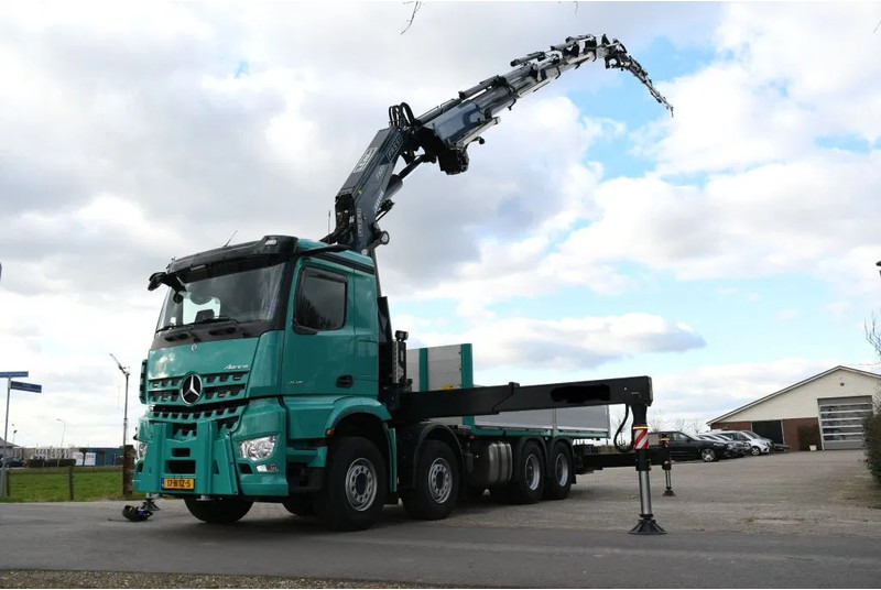 Mercedes-Benz Arocs 8x4 FASSI 82TM!!JIB/LIER/WINCH!!2022!!EURO6!!FULL OPTIONS!!SPECIAL!!lLIKE NEW - Camião grua: foto 5 Mercedes-Benz Arocs 8x4 FASSI 82TM!!JIB/LIER/WINCH!!2022!!EURO6!!FULL OPTIONS!!SPECIAL!!lLIKE NEW - Camião grua: foto 5