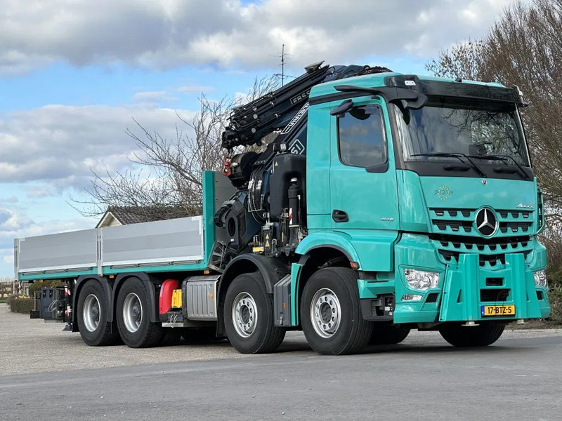 Mercedes-Benz Arocs 8x4 FASSI 82TM!!JIB/LIER/WINCH!!2022!!EURO6!!FULL OPTIONS!!SPECIAL!!lLIKE NEW - Camião grua: foto 2 Mercedes-Benz Arocs 8x4 FASSI 82TM!!JIB/LIER/WINCH!!2022!!EURO6!!FULL OPTIONS!!SPECIAL!!lLIKE NEW - Camião grua: foto 2