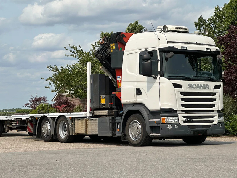 Scania G410 !KRAAN/CRANE/GRUE/ PALFINGER 53TM!! RADIO REMOTE!! EURO 6!!TOP! - Camião grua: foto 2 Scania G410 !KRAAN/CRANE/GRUE/ PALFINGER 53TM!! RADIO REMOTE!! EURO 6!!TOP! - Camião grua: foto 2