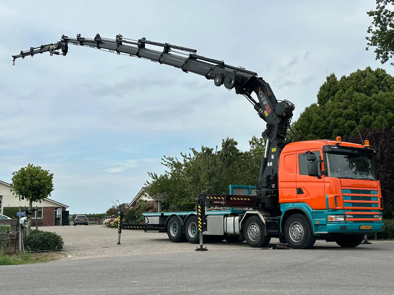 Scania R124-470 8X4!! HIAB70TM/FLY-JIB!!WINCH/LIER!!TOP!! - Camião grua: foto 3 Scania R124-470 8X4!! HIAB70TM/FLY-JIB!!WINCH/LIER!!TOP!! - Camião grua: foto 3