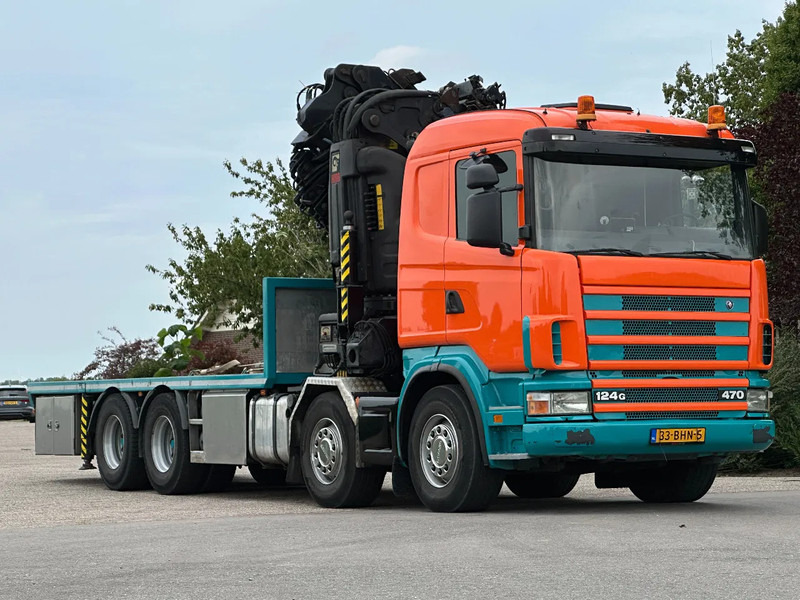Scania R124-470 8X4!! HIAB70TM/FLY-JIB!!WINCH/LIER!!TOP!! - Camião grua: foto 2 Scania R124-470 8X4!! HIAB70TM/FLY-JIB!!WINCH/LIER!!TOP!! - Camião grua: foto 2