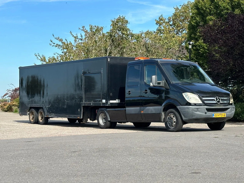 Mercedes-Benz Sprinter 518 CDI V6!!!DUBBEL CABINE!!automaat met VAN DEN OEVER BE- trailer!! - Tractor: foto 1 Mercedes-Benz Sprinter 518 CDI V6!!!DUBBEL CABINE!!automaat met VAN DEN OEVER BE- trailer!! - Tractor: foto 1