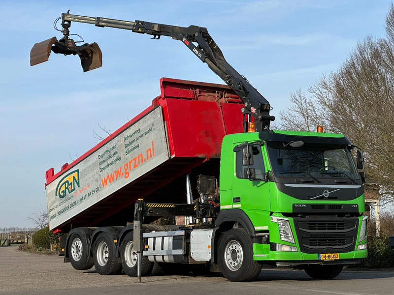Volvo FM 430 !!8X4 TRIPLE!! EURO6!! Z-KRAAN!!/KIPPER!!TOP!! ZERO-EMISSE 2029!! - Camião basculante, Camião grua: foto 1 Volvo FM 430 !!8X4 TRIPLE!! EURO6!! Z-KRAAN!!/KIPPER!!TOP!! ZERO-EMISSE 2029!! - Camião basculante, Camião grua: foto 1