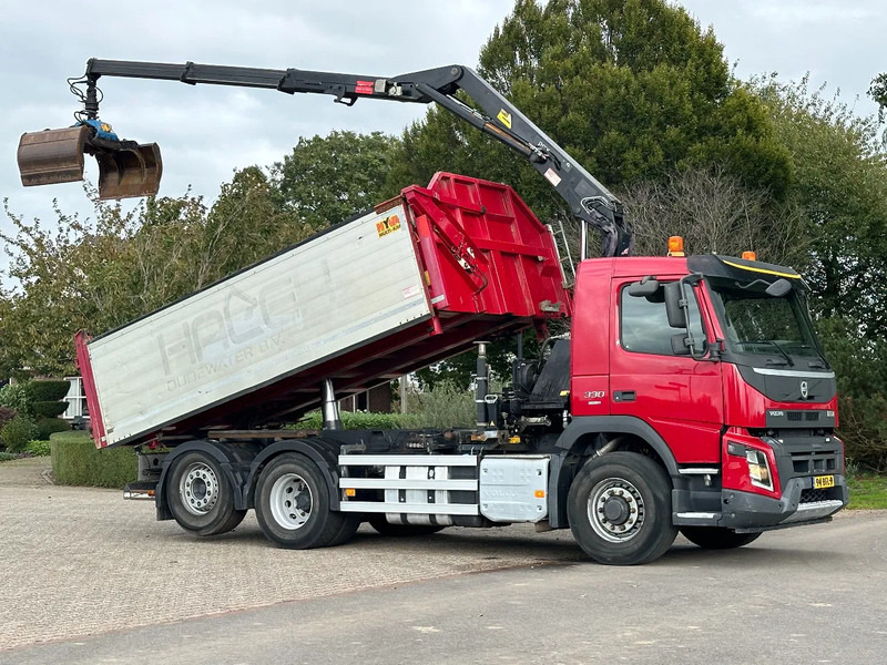 Volvo FMX 330 EURO6!!6X4!!VOORAS AANGEDREVEN!!Z-Kraan/KIPPER!! - Camião basculante, Camião grua: foto 3 Volvo FMX 330 EURO6!!6X4!!VOORAS AANGEDREVEN!!Z-Kraan/KIPPER!! - Camião basculante, Camião grua: foto 3