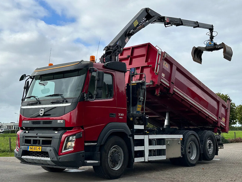 Leasing de Volvo FMX 330 EURO6!!6X4!!VOORAS AANGEDREVEN!!Z-Kraan/KIPPER!! Volvo FMX 330 EURO6!!6X4!!VOORAS AANGEDREVEN!!Z-Kraan/KIPPER!!: foto 6