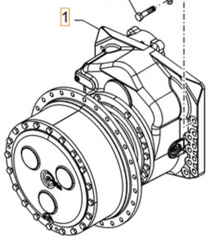 Case 47863726 - 87452179 - Comando final por Máquina de construção: foto 1 Case 47863726 - 87452179 - Comando final por Máquina de construção: foto 1