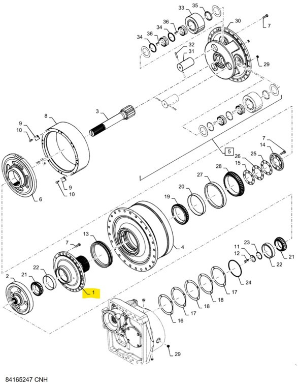 Case 84165247 - 401145 - Comando final por Máquina de construção: foto 1 Case 84165247 - 401145 - Comando final por Máquina de construção: foto 1
