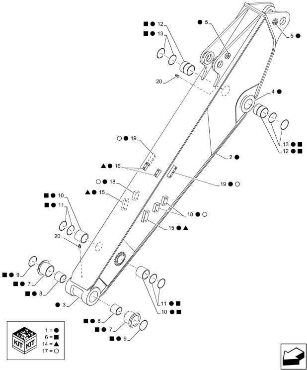 Case KRV39290 - Lança por Máquina de construção: foto 1 Case KRV39290 - Lança por Máquina de construção: foto 1