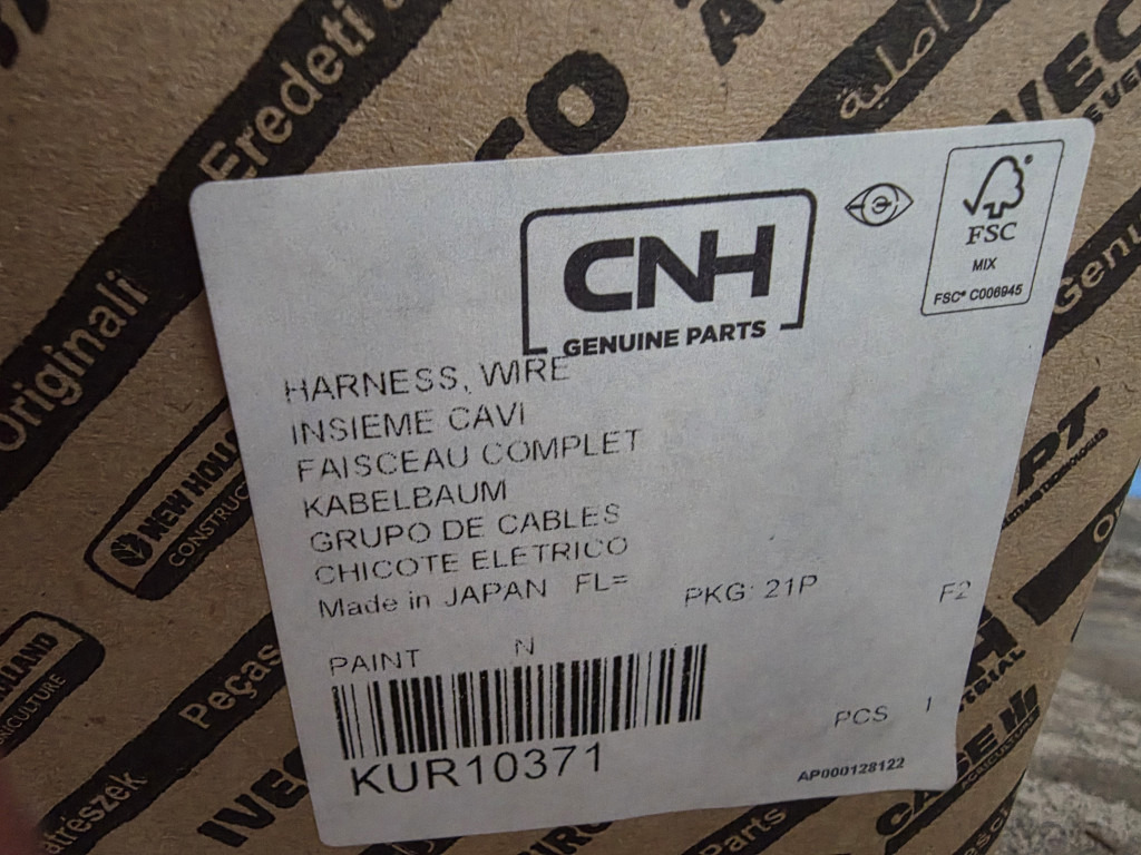 Case KUR10371 - Cables/ Wire harness por Máquina de construção: foto 2 Case KUR10371 - Cables/ Wire harness por Máquina de construção: foto 2