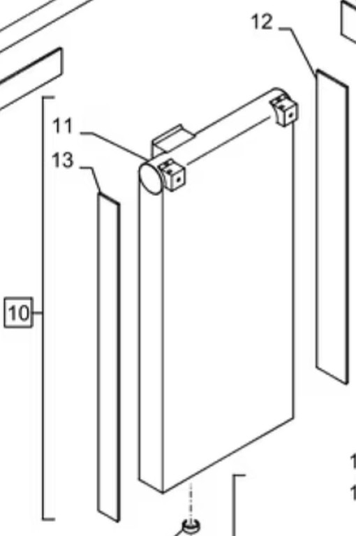 Case LN004130 - LN004140 - Radiador de óleo por Máquina de construção: foto 1 Case LN004130 - LN004140 - Radiador de óleo por Máquina de construção: foto 1