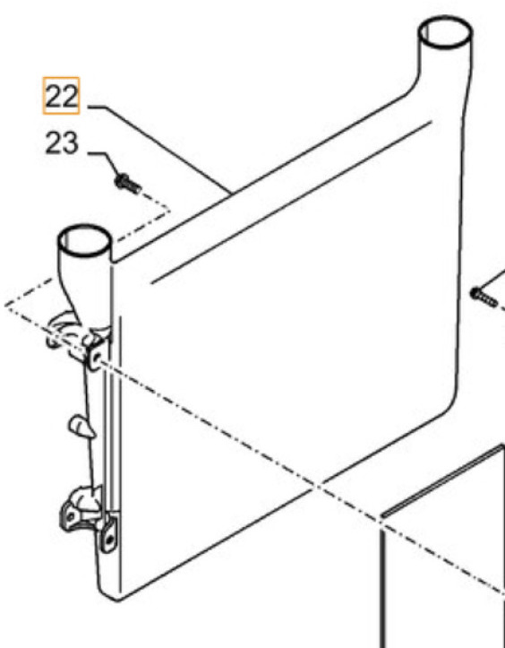 Case LN004240 - Radiador por Máquina de construção: foto 1 Case LN004240 - Radiador por Máquina de construção: foto 1