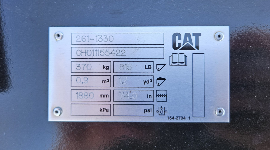 Caterpillar 2849281 - 2611330 - Balde para carregadeiras: foto 4 Caterpillar 2849281 - 2611330 - Balde para carregadeiras: foto 4