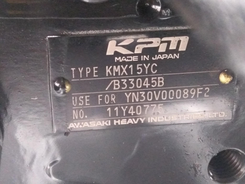Kobelco YN30V00089F2 - Válvula hidráulica por Máquina de construção: foto 1 Kobelco YN30V00089F2 - Válvula hidráulica por Máquina de construção: foto 1