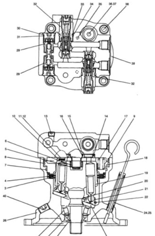 New Holland YT15V00005F2 - YT15V00016F1 - Motor hidráulico por Máquina agrícola: foto 1 New Holland YT15V00005F2 - YT15V00016F1 - Motor hidráulico por Máquina agrícola: foto 1