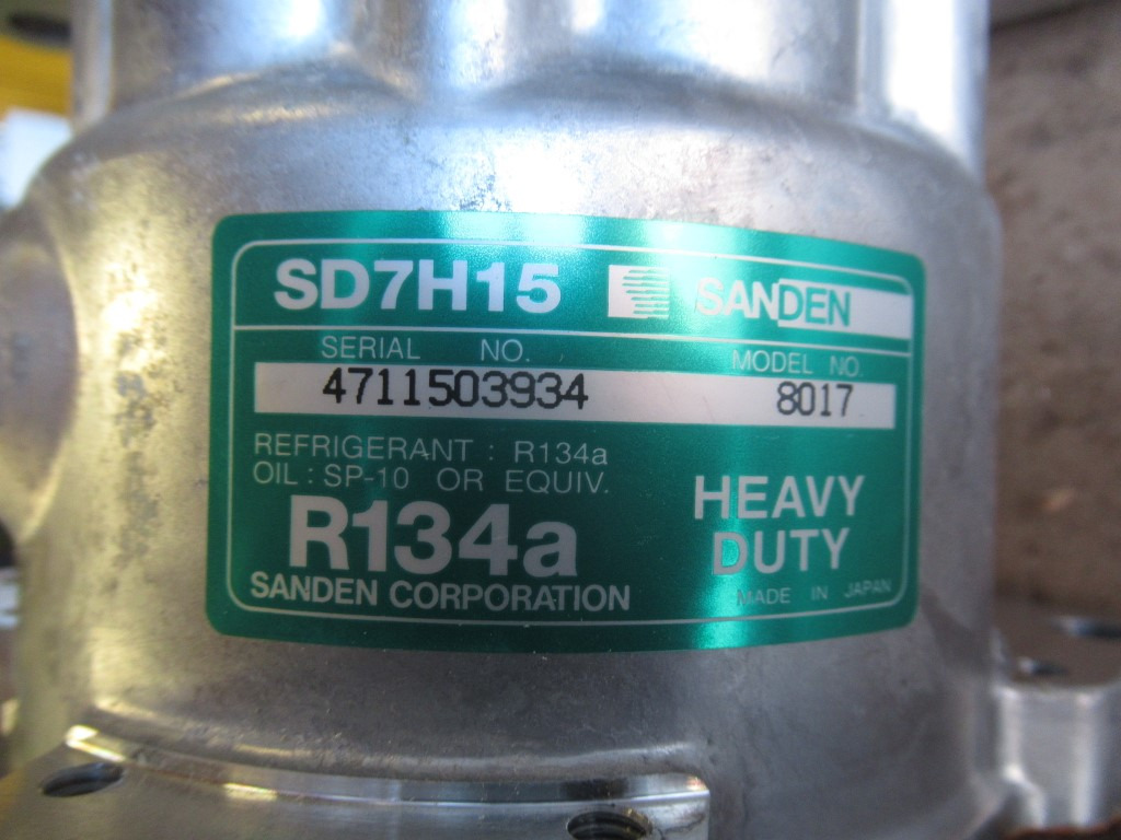 Sanden SD7H15 - - Compressor de ar condicionado por Máquina de construção: foto 5 Sanden SD7H15 - - Compressor de ar condicionado por Máquina de construção: foto 5