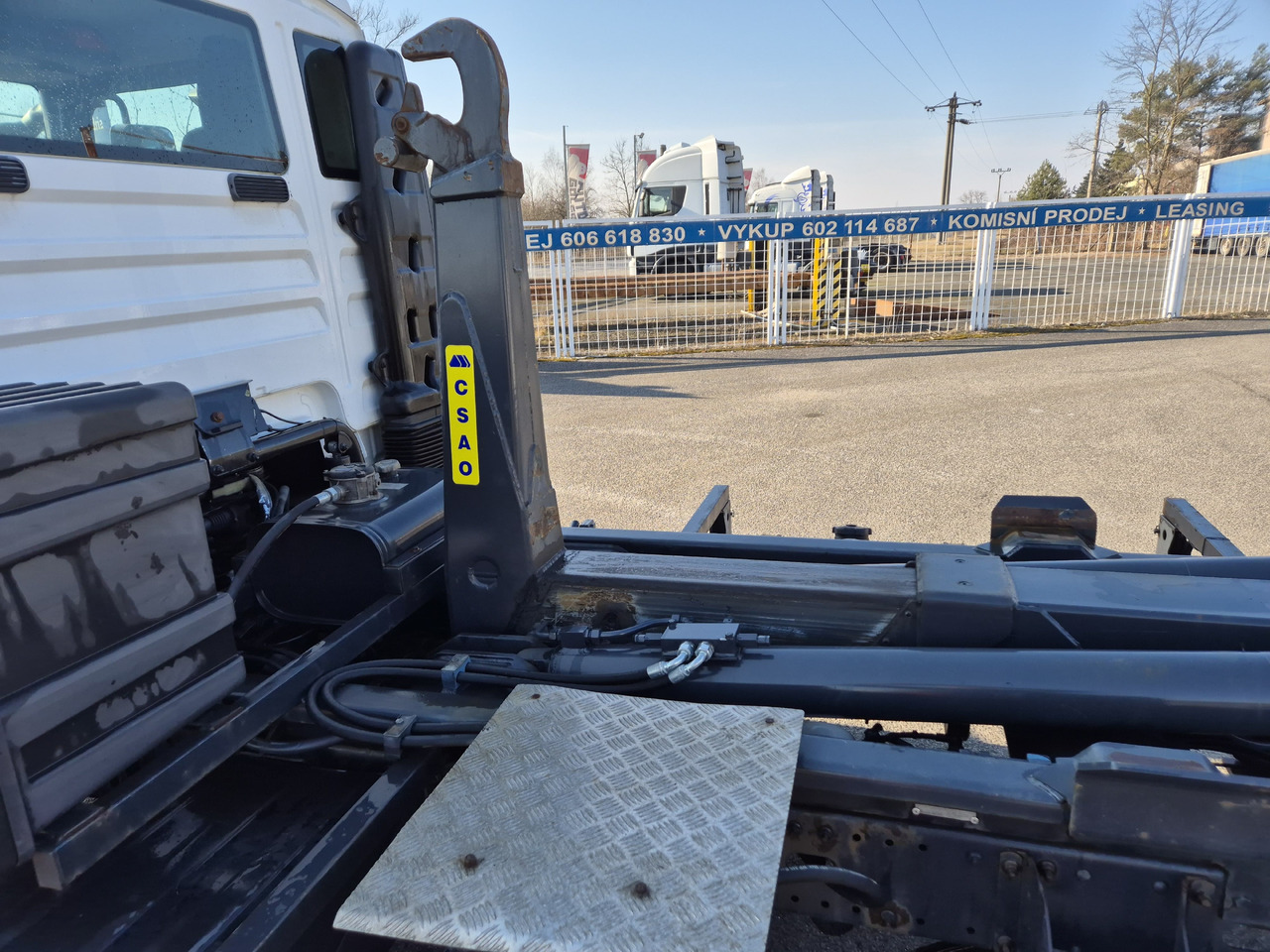 Camião polibenne para transporte de contêineres MAN TGL 12.180: foto 8