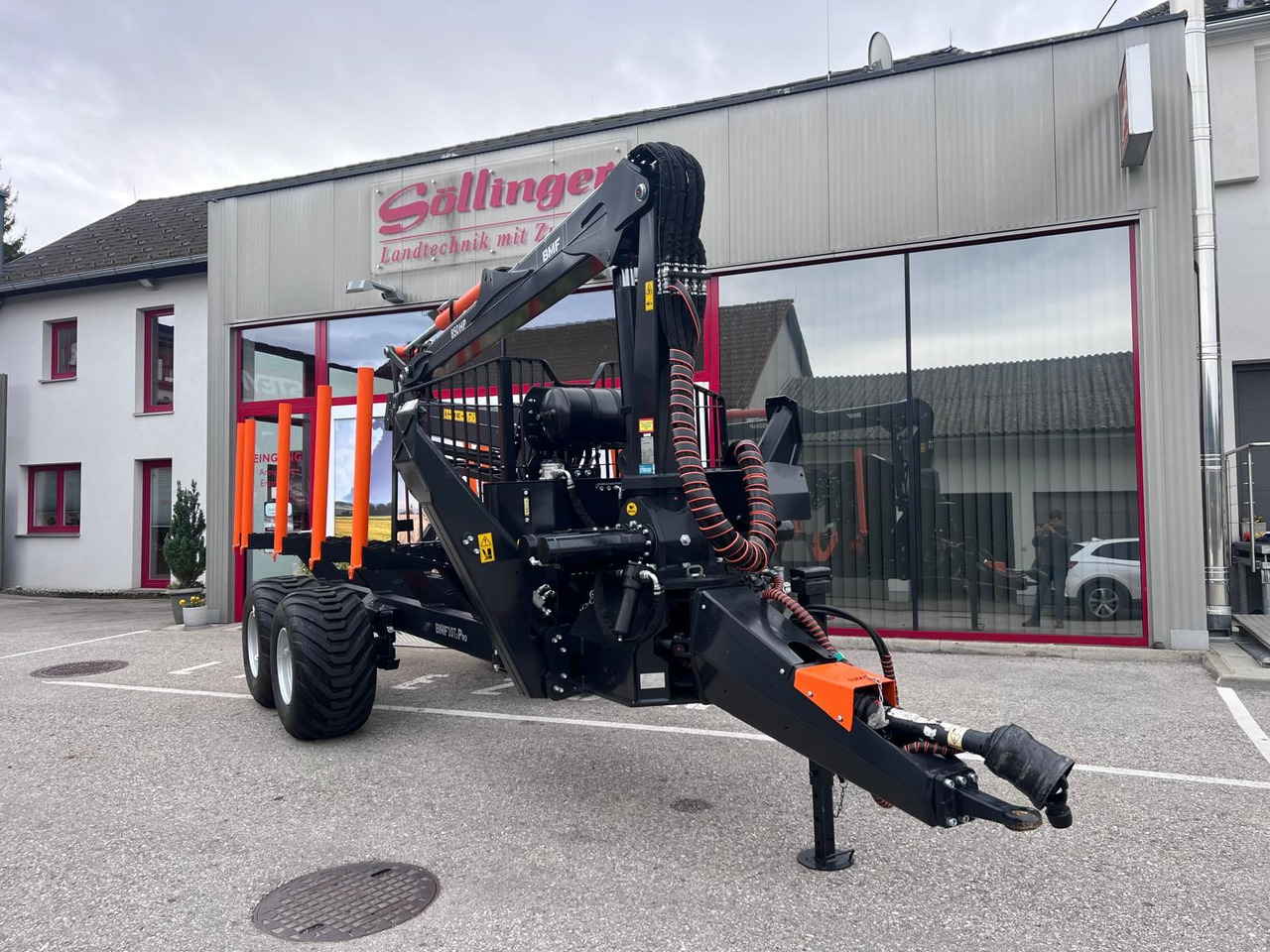 BMF BMF 10T2 mit BMF 850 HP Kran - Reboque florestal: foto 3 BMF BMF 10T2 mit BMF 850 HP Kran - Reboque florestal: foto 3