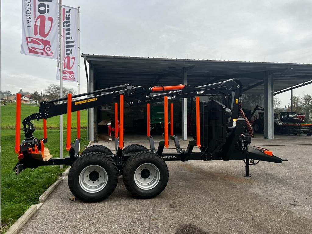 BMF BMF 13T1 PRO mit BMF 905 HP Kran - Reboque florestal: foto 3 BMF BMF 13T1 PRO mit BMF 905 HP Kran - Reboque florestal: foto 3