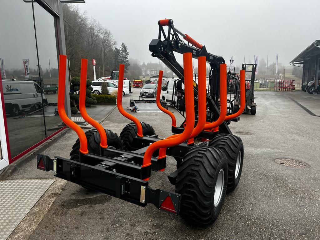 BMF BMF 7T1 mit BMF 540 Kran - Reboque florestal: foto 3 BMF BMF 7T1 mit BMF 540 Kran - Reboque florestal: foto 3