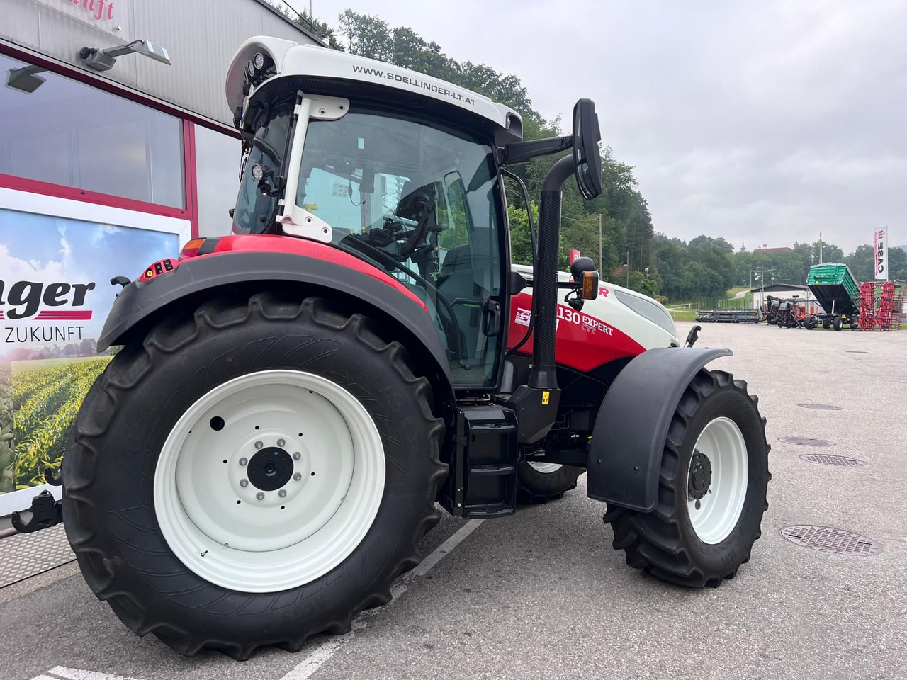 Steyr 4130 Expert CVT - Trator: foto 5 Steyr 4130 Expert CVT - Trator: foto 5